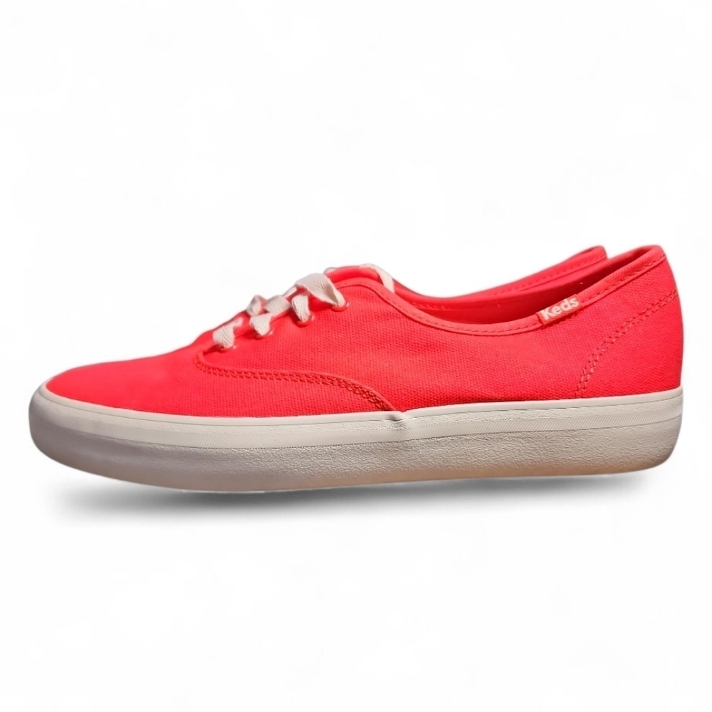Keds Champion Oxford Canvas Gn Casual Sneakers Red Classic Sz 8.5 Men 10.5 Women - Picture 3 of 11